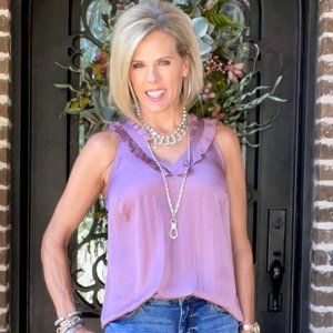 Cabi 4357 Tally Top Fall 2022 Medium EUC